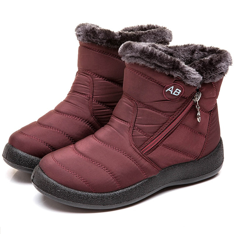 Women Waterproof Snow Boots