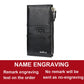 Name Engrave Leather Wallet For Women