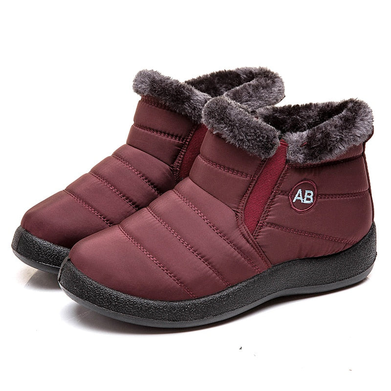 Women Waterproof Snow Boots