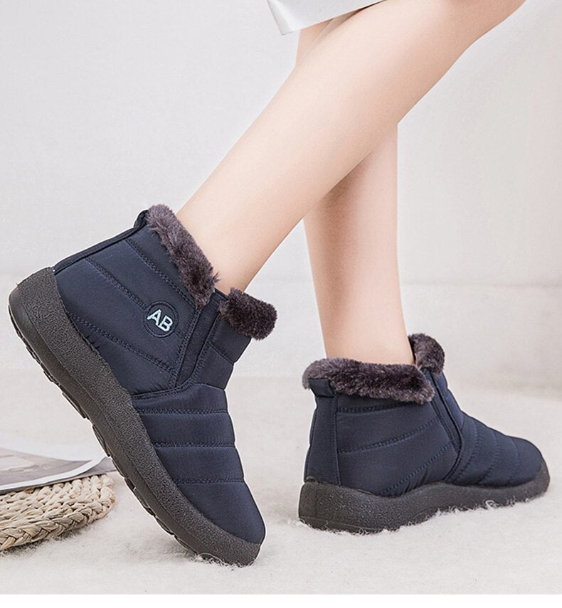 Women Waterproof Snow Boots