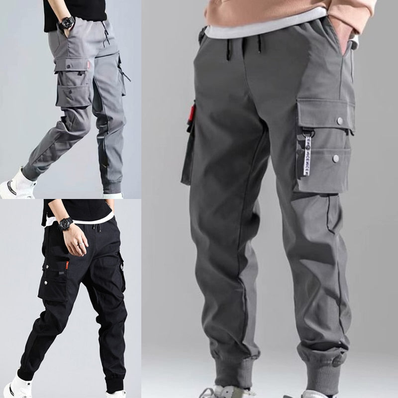 Thin Design Men Military Cargo Pants