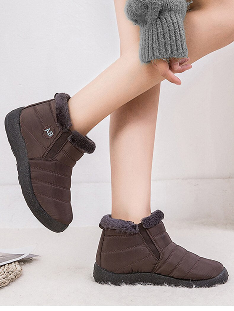 Women Waterproof Snow Boots