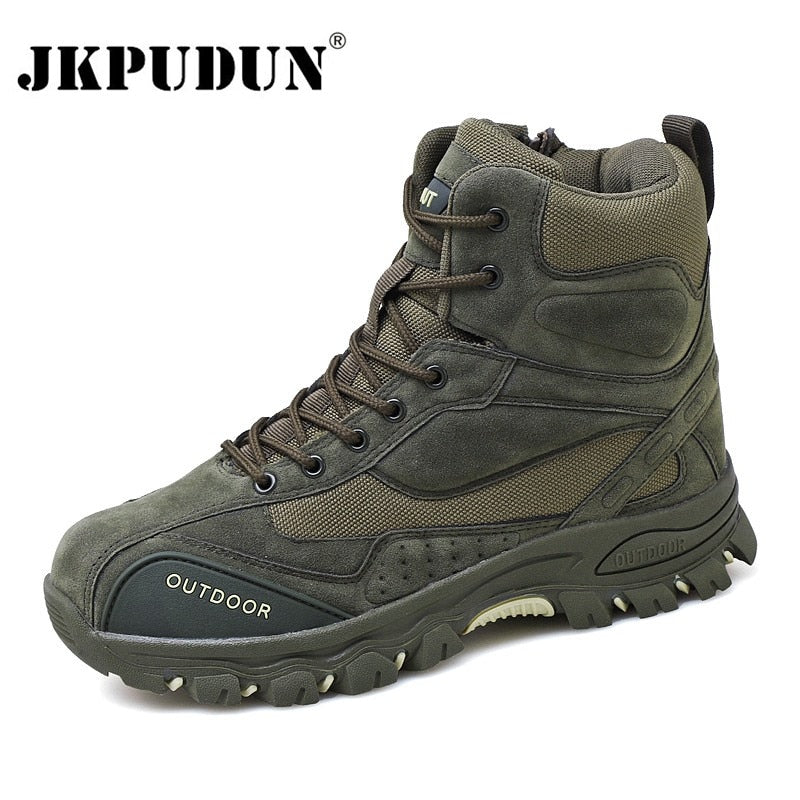 Tactical Military Work Shoes Bot JKPUDUN