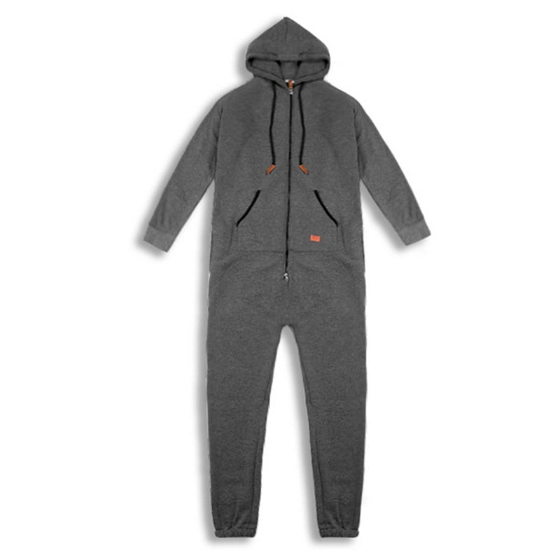 Men's Hooded camouflage Jumpsuit