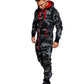 Men's Hooded camouflage Jumpsuit