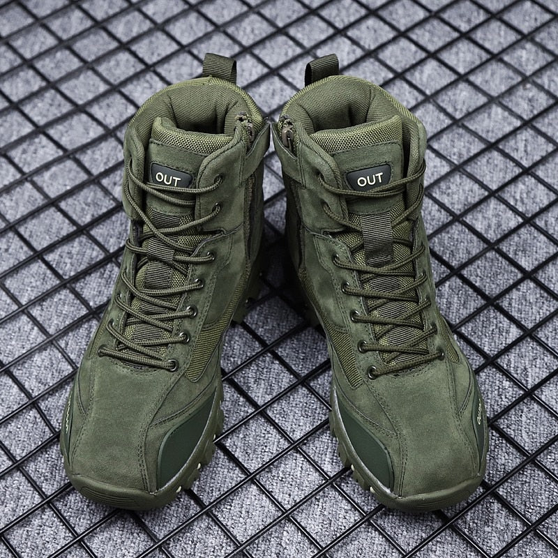 Tactical Military Work Shoes Bot JKPUDUN