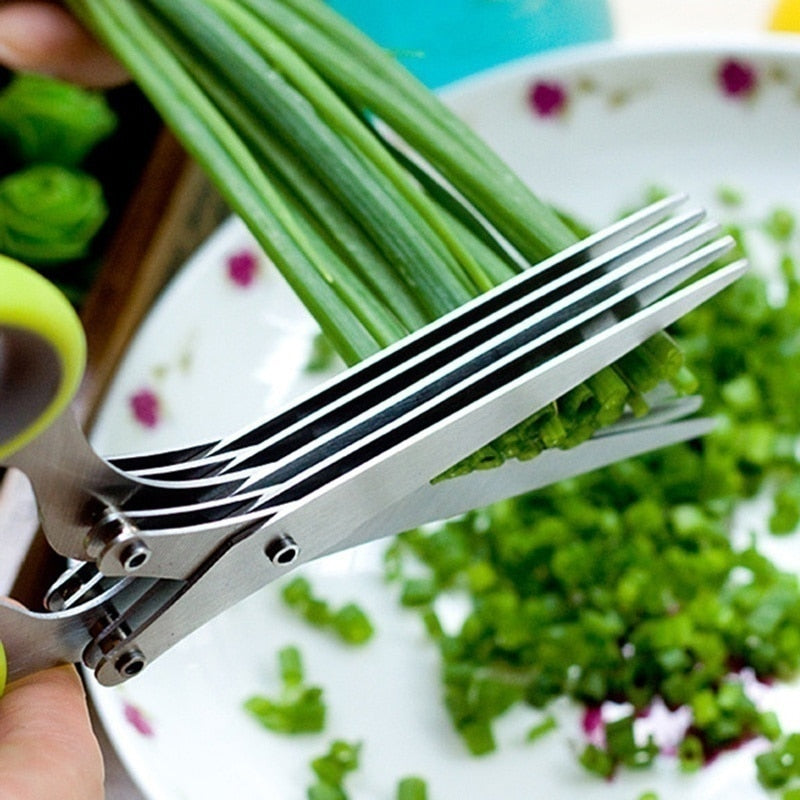 Multifunctional Multi-Layers KItchen Scissors