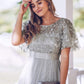 Leaf Maxi Prom Dress