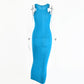 Sleeveless Spring Summer Party Dress