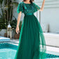Leaf Maxi Prom Dress