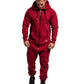 Men's Hooded camouflage Jumpsuit