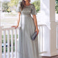 Leaf Maxi Prom Dress