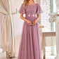 Leaf Maxi Prom Dress