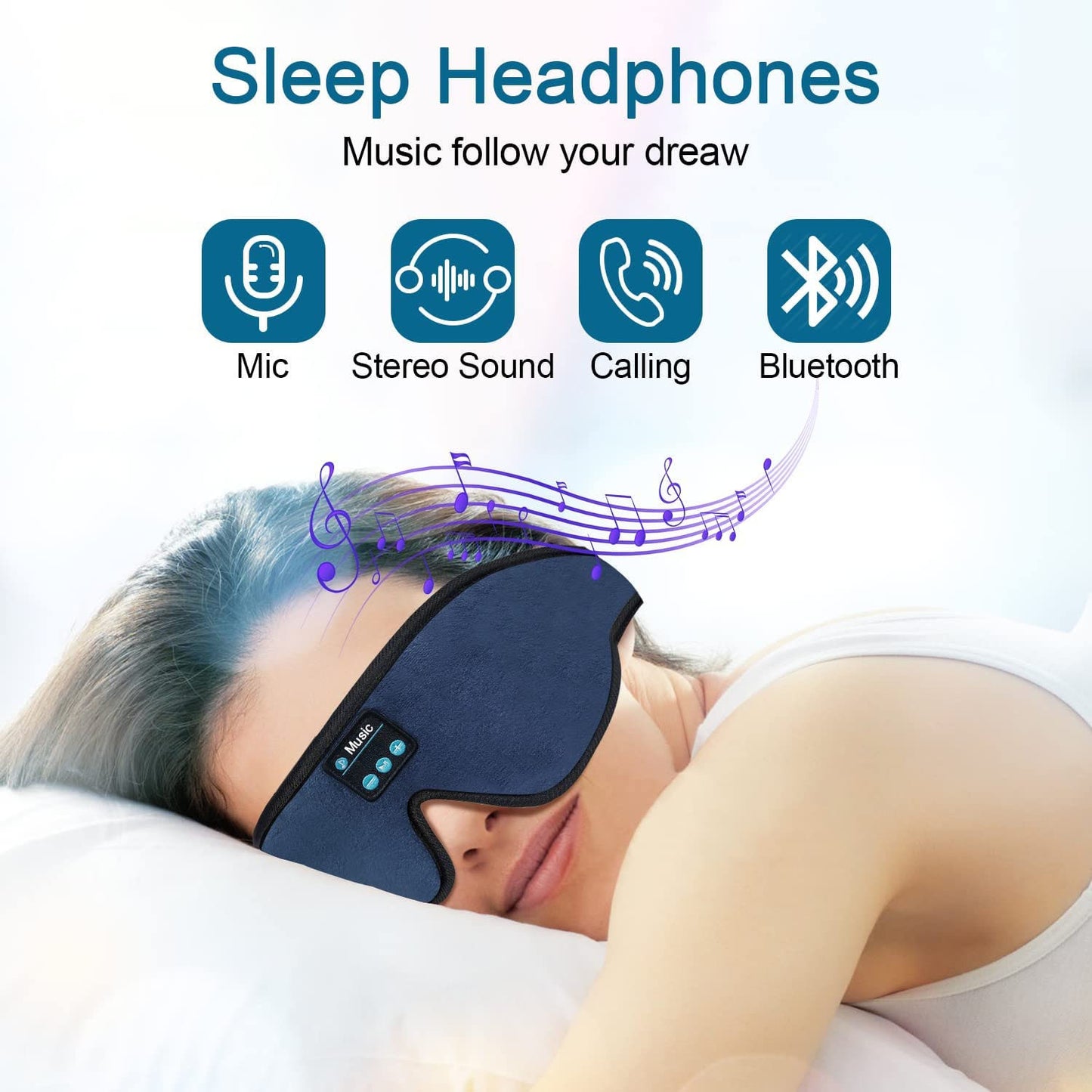 Bluetooth Sleep Eye Mask