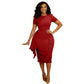 Summer Fashion Dress Solid Pencil Dress