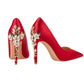 Shoes Party Designer Satin Fashion
