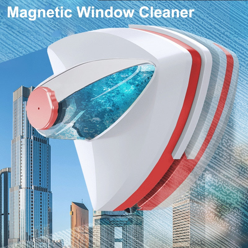 Double-Sided Magnetic Glass Window Cleaner