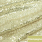 3MM Sequin Fabric Dense Mesh Chaotic Piece Wedding Decoration  Clothing Fabric Dress Tablecloth 130X50CM