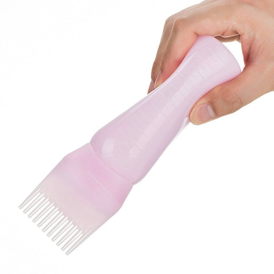 Hair Dye Applicator Brush Bottles Dyeing Shampoo Bottle Oil Comb Hair Dye