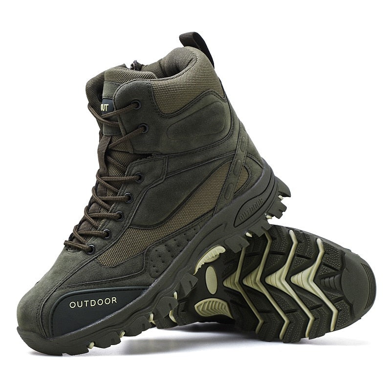 Tactical Military Work Shoes Bot JKPUDUN