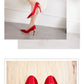 Shoes Party Designer Satin Fashion