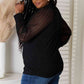 Round Neck Raglan Sleeve Blouse