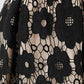 Floral Lace A-Line Skirt