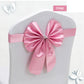 Hotel Wedding Elastic Chair Cover Bow