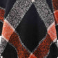 Plaid Fringe Detail Poncho