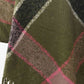 Plaid Fringe Detail Poncho