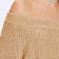 Off-Shoulder Long Sleeve Sweater